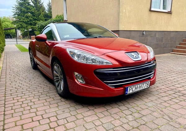Peugeot RCZ cena 36000 przebieg: 179000, rok produkcji 2010 z Chodzież małe 277